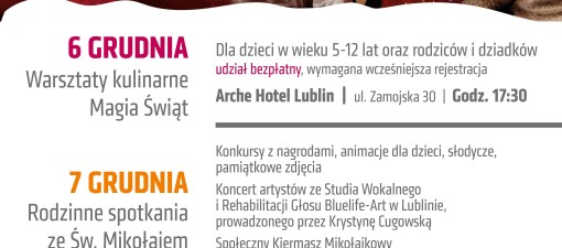 Lublin zaprasza na trzy dni pełne magii Mikołajek